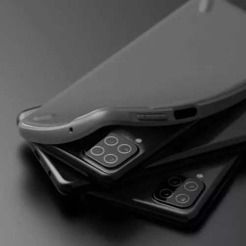 Samsung A12/ M12 Ringke Onyx tok szürke (OXSG0052)-8809785456130 2 kép