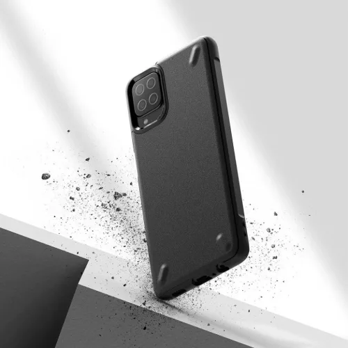 Samsung A12/ M12 Ringke Onyx tok szürke (OXSG0052)-8809785456130 5 kép