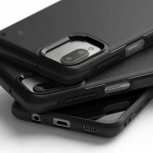 Samsung A12/ M12 Ringke Onyx tok szürke (OXSG0052)-8809785456130 7 kép