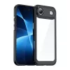  iPhone 17 Air Fekete Áttetsző Outer Space tok