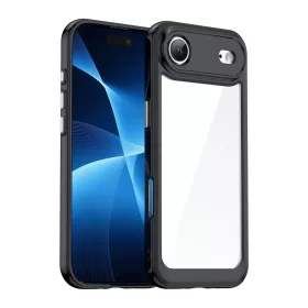  iPhone 17 Air Fekete Áttetsző Outer Space tok