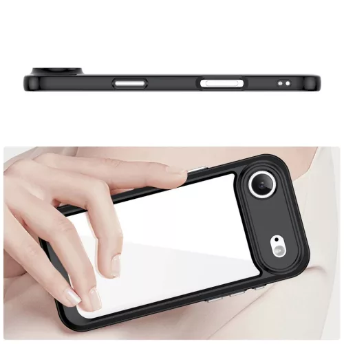 iPhone 17 Air Fekete Áttetsző Outer Space tok-5907769379611 4 kép