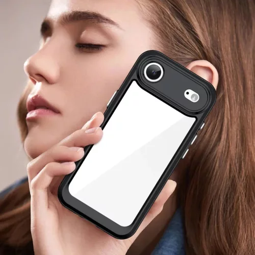  iPhone 17 Air Fekete Áttetsző Outer Space tok-5907769379611 7 kép