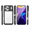  iPhone 17 Pro Max fekete átlátszó Outer Space fliptok-5907769379635 2 kép