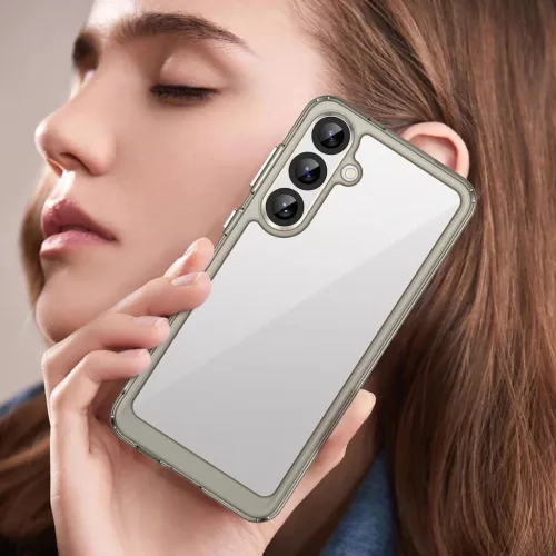 Külső Űr Tok Samsung Galaxy A36-hoz rugalmas kerettel - félig átl-5907769372902 6 kép