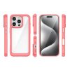Világűr Tok Gél Kerettel iPhone 16 Pro Max - Piros tok-5907769365003 2 kép