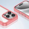 Világűr Tok Gél Kerettel iPhone 16 Pro Max - Piros tok-5907769365003 6 kép