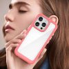 Világűr Tok Gél Kerettel iPhone 16 Pro Max - Piros tok-5907769365003 7 kép