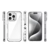 Világűr tok gél kerettel iPhone 16 Pro Max számára - Átlátszó -5907769365041 2 kép