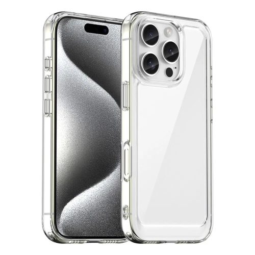 Outer Space tok Gel kerettel iPhone 16 Pro - Átlátszó tok-5907769365034 1 kép