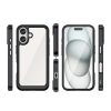 Outer Space tok gélkerettel iPhone 16 - fekete tok-5907769364891 2 kép