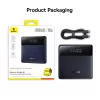 Baseus Blade H1 20000mAh 100W Powerbank kijelzővel - Fekete-6932172682446 6 kép