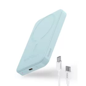 Baseus mini power bank 5000mAh 20W + USB-C kábel (20V/3A) - kék-6932172636227 2 kép