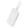 Baseus Mágneses Mini Powerbank, 10000mAh, Lightning, 20W, MagSafe (fe-6932172642693 5 kép