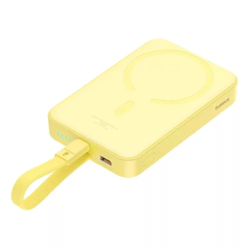 Baseus Magnetic Mini MagSafe 10000mAh 20W powerbank beépített Lightn-6932172642723 3 kép