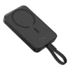 Baseus MagSafe Mini Powerbank 10000mAh, USB-C, 30W fekete (P1002210B11-6932172642785 7 kép
