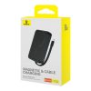 Baseus MagSafe Mini Powerbank 10000mAh, USB-C, 30W fekete (P1002210B11-6932172642785 8 kép