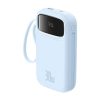 Baseus QPow2 20000mAh 30W 2xUSB-C Powerbank (kék)-6932172667771 3 kép