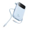 Baseus QPow2 20000mAh 30W 2xUSB-C Powerbank (kék)-6932172667771 4 kép