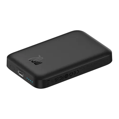 Mini Wireless PowerBank 20W Baseus (fekete)-6932172641436 7 kép