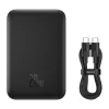 Mini Wireless PowerBank 20W Baseus (fekete)-6932172641436 9 kép