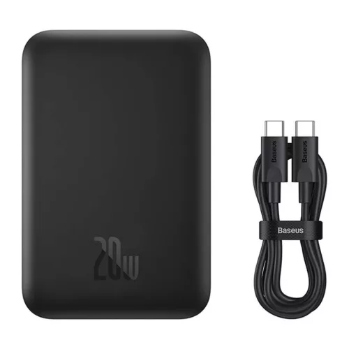 Mini Wireless PowerBank 20W Baseus (fekete)-6932172641436 9 kép