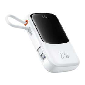Baseus Qpow Pro+ Power Bank 22.5W 10000mAh USB-C - Fehér-6932172652487 2 kép