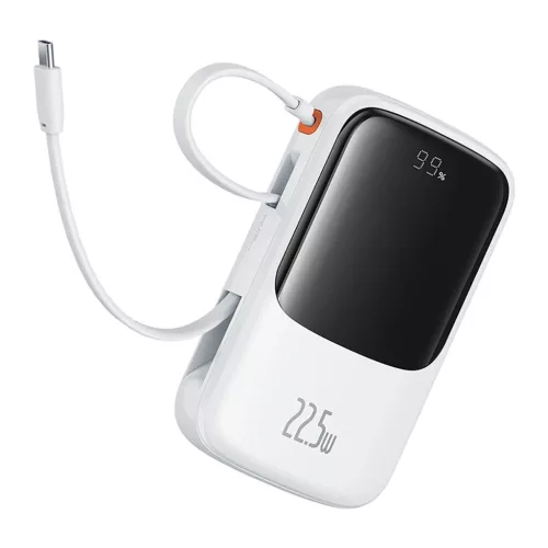 Baseus Qpow Pro+ Power Bank 22.5W 10000mAh USB-C - Fehér-6932172652487 4 kép