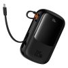 Baseus Qpow Pro+ 20000mAh 22.5W powerbank beépített USB-C kábellel -6932172652746 6 kép