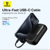 Baseus Qpow Pro+ 20000mAh 22.5W powerbank beépített USB-C kábellel -6932172652746 9 kép