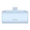 Baseus Compact USB-C Powerbank 5000mAh, 20W (kék)-6932172659523 3 kép