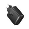 Baseus OS-Cube Pro hálózati töltő adapter 2xUSB-C + USB, 65W feket-6932172641474 2 kép