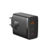 Baseus OS-Cube Pro hálózati töltő adapter 2xUSB-C + USB, 65W feket-6932172641474 3 kép
