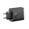 Baseus OS-Cube Pro hálózati töltő adapter 2xUSB-C + USB, 65W feket-6932172641474 4 kép