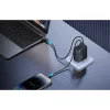 Baseus OS-Cube Pro hálózati töltő adapter 2xUSB-C + USB, 65W feket-6932172641474 8 kép