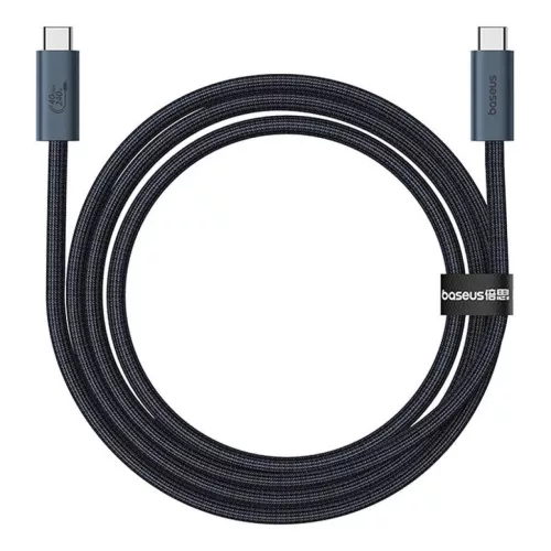 Baseus Flash gyorstöltő kábel USB-C, 240W, 1m (fekete)-6932172648817 2 kép