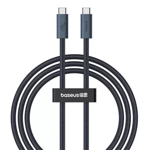 Baseus Flash gyorstöltő kábel USB-C, 240W, 1m (fekete)-6932172648817 3 kép