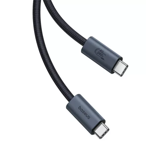Baseus Flash gyorstöltő kábel USB-C, 240W, 1m (fekete)-6932172648817 4 kép