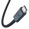 Baseus Flash gyorstöltő kábel USB-C, 240W, 1m (fekete)-6932172648817 5 kép