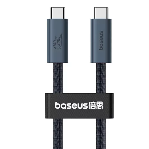 Baseus Flash gyorstöltő kábel USB-C, 240W, 1m (fekete)-6932172648817 7 kép