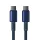 Kábel USB-C to USB-C Baseus Tungsten Gold, 100W, 2m (kék)