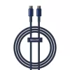 Kábel USB-C to USB-C Baseus Tungsten Gold, 100W, 2m (kék)-6932172655532 4 kép