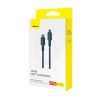 Kábel USB-C to USB-C Baseus Tungsten Gold, 100W, 2m (kék)-6932172655532 6 kép
