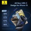 Kábel USB-C to USB-C Baseus Tungsten Gold, 100W, 2m (kék)-6932172655532 9 kép