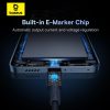 Kábel USB-C to USB-C Baseus Tungsten Gold, 100W, 2m (kék)-6932172655532 10 kép