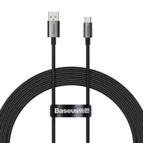 Baseus Superior USB - USB-C kábel, 100W, 2m (fekete)-6932172631987 2 kép