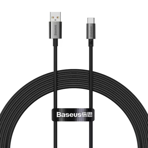Baseus Superior USB - USB-C kábel, 100W, 2m (fekete)-6932172631987 2 kép