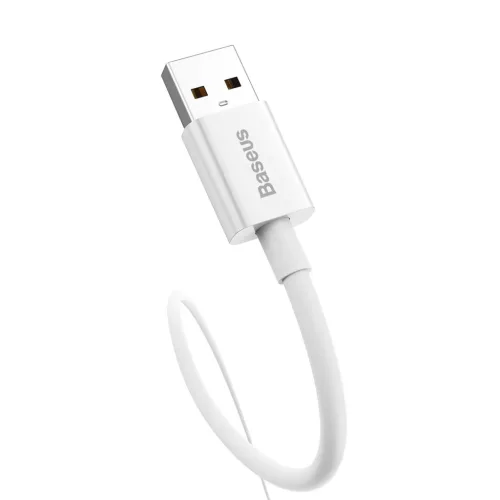 Baseus Superior USB - USB-C kábel, 100W, 0,25m (fehér)-6932172631949 3 kép