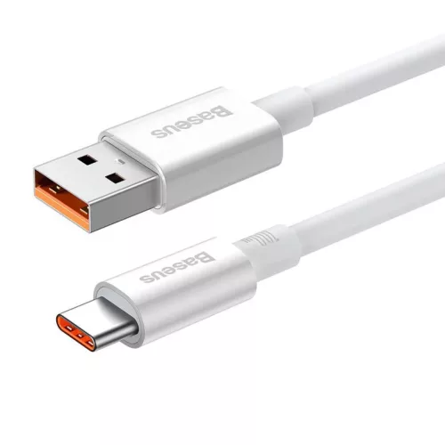 Baseus Superior USB - USB-C kábel, 100W, 1.5m (fehér)-6932172631963 5 kép