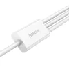 Baseus Superior Data Gyorstöltő USB - M+L+C, 3,5A, 1m (fehér)-6932172635022 4 kép
